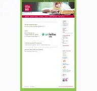 Kleine Seitenvorschau von stadtbuecherei.forchheim.de