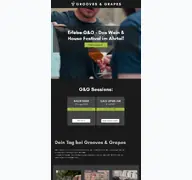 Kleine Seitenvorschau von groovesandgrapes.de