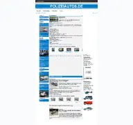 Kleine Seitenvorschau von polizeiautos.de