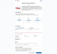 Kleine Seitenvorschau von bip.gov.pl