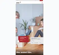 Kleine Seitenvorschau von uws-ulm.de