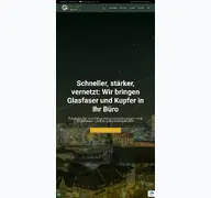 Kleine Seitenvorschau von grueninger-netzwerk.de