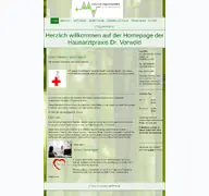 Kleine Seitenvorschau von praxis-dr-vorwold.de