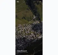 Kleine Seitenvorschau von vals.ch