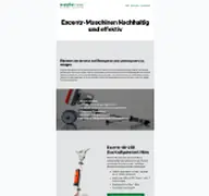 Kleine Seitenvorschau von excentermaschine.de