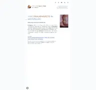 Kleine Seitenvorschau von frauenaerzte-wuerzburg.de