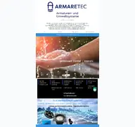 Kleine Seitenvorschau von armare-tec.de