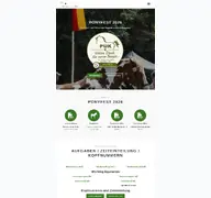 Kleine Seitenvorschau von ponyfest.de