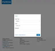 Kleine Seitenvorschau von exhibitors.filtech.de