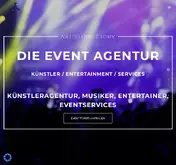 Kleine Seitenvorschau von artistdirectory.de