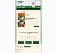 Kleine Seitenvorschau von wurst-von-aust.de