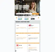 Kleine Seitenvorschau von salesjob.de