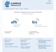 Kleine Seitenvorschau von portal.afh-luebeck.de