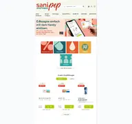 Kleine Seitenvorschau von sanipep.de