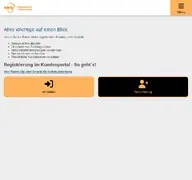 Kleine Seitenvorschau von portal.awd-online.de