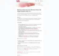 Kleine Seitenvorschau von portal.bdo-ev.de
