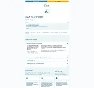 Kleine Seitenvorschau von portal.beasupport.de