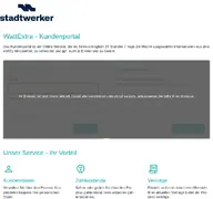 Kleine Seitenvorschau von portal.bew-bocholt.de