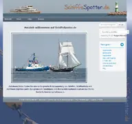 Kleine Seitenvorschau von schiffsspotter.de