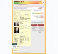 Kleine Seitenvorschau von express-pass.de