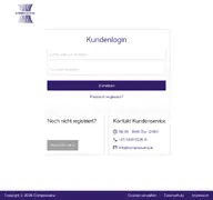 Kleine Seitenvorschau von portal.compressana.de