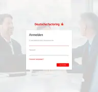 Kleine Seitenvorschau von portal.deutsche-factoring.de