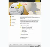 Kleine Seitenvorschau von menue-plus.de