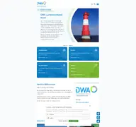 Kleine Seitenvorschau von dwa-nord.de
