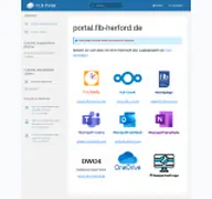 Kleine Seitenvorschau von portal.flb-herford.de