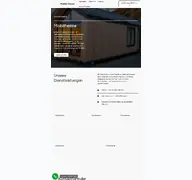Kleine Seitenvorschau von extramobilheime.de
