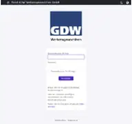 Kleine Seitenvorschau von portal.gdw-drehen.de