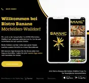 Kleine Seitenvorschau von restaurant-bistro-banane.de
