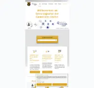 Kleine Seitenvorschau von portal.gemeinde-stelle.de