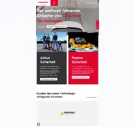 Kleine Seitenvorschau von messring.de