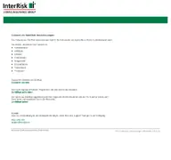 Kleine Seitenvorschau von extranet.interrisk.de