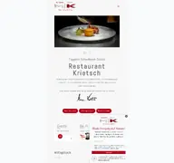 Kleine Seitenvorschau von restaurant-krietsch.de