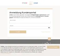 Kleine Seitenvorschau von portal.gvg-glasfaser.de