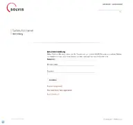Kleine Seitenvorschau von extranet.solvis1.de