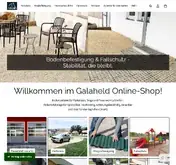 Kleine Seitenvorschau von galaheld.de