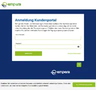 Kleine Seitenvorschau von portal-kl.empera.de
