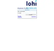 Kleine Seitenvorschau von portal.lohi.de