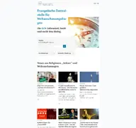 Kleine Seitenvorschau von ezw-berlin.de