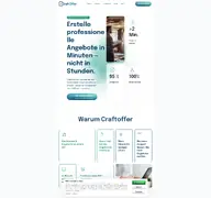 Kleine Seitenvorschau von craftoffer.de