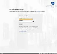 Kleine Seitenvorschau von portal.mws-mainz.de