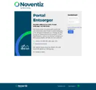Kleine Seitenvorschau von portal.noventiz.de