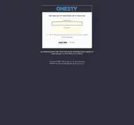Kleine Seitenvorschau von portal.onesty.de