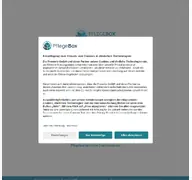 Kleine Seitenvorschau von portal.pflegebox.de