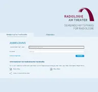 Kleine Seitenvorschau von portal.radiologie-am-theater.de