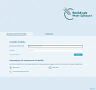 Kleine Seitenvorschau von portal.radiologie-lohr.de