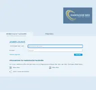 Kleine Seitenvorschau von portal.radiologie-mh.de
